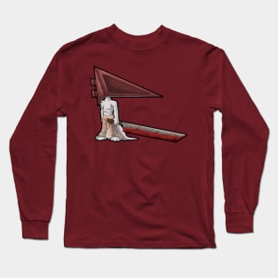 Pyramid Head Kitty Long Sleeve T-Shirt